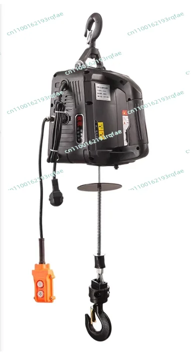 

Portable electric 220v household small crane hoist remote control traction