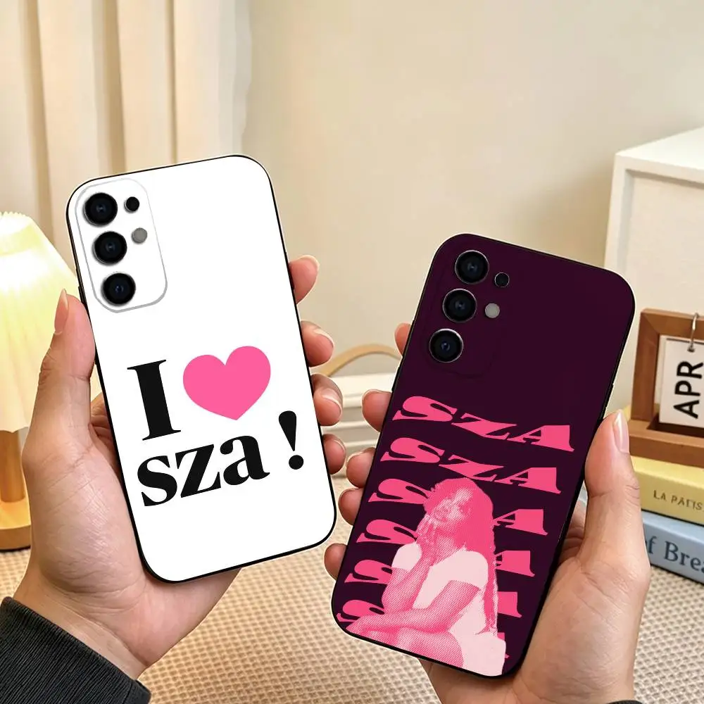 Solana Imani Rowe SZA Phone Case For Samsung S26,S25,S24,S23,S22,S21,S30,Ultra,Plus,Fe,Soft Silicone Black Cover