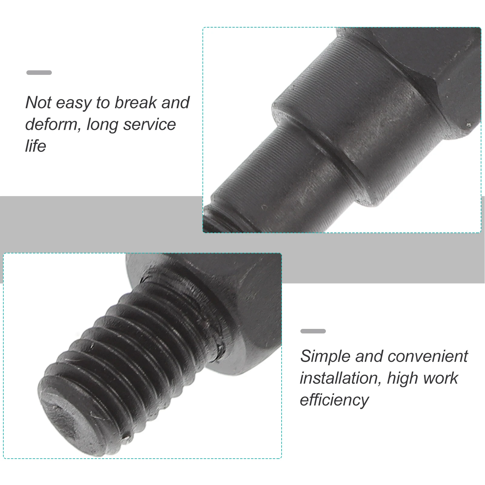 

Rivet Nut Heavy Duty Steel Riveting Component Time Saving Use for Auto Manufacturing Rivet Nut Mandrel Tip Riveter Tip