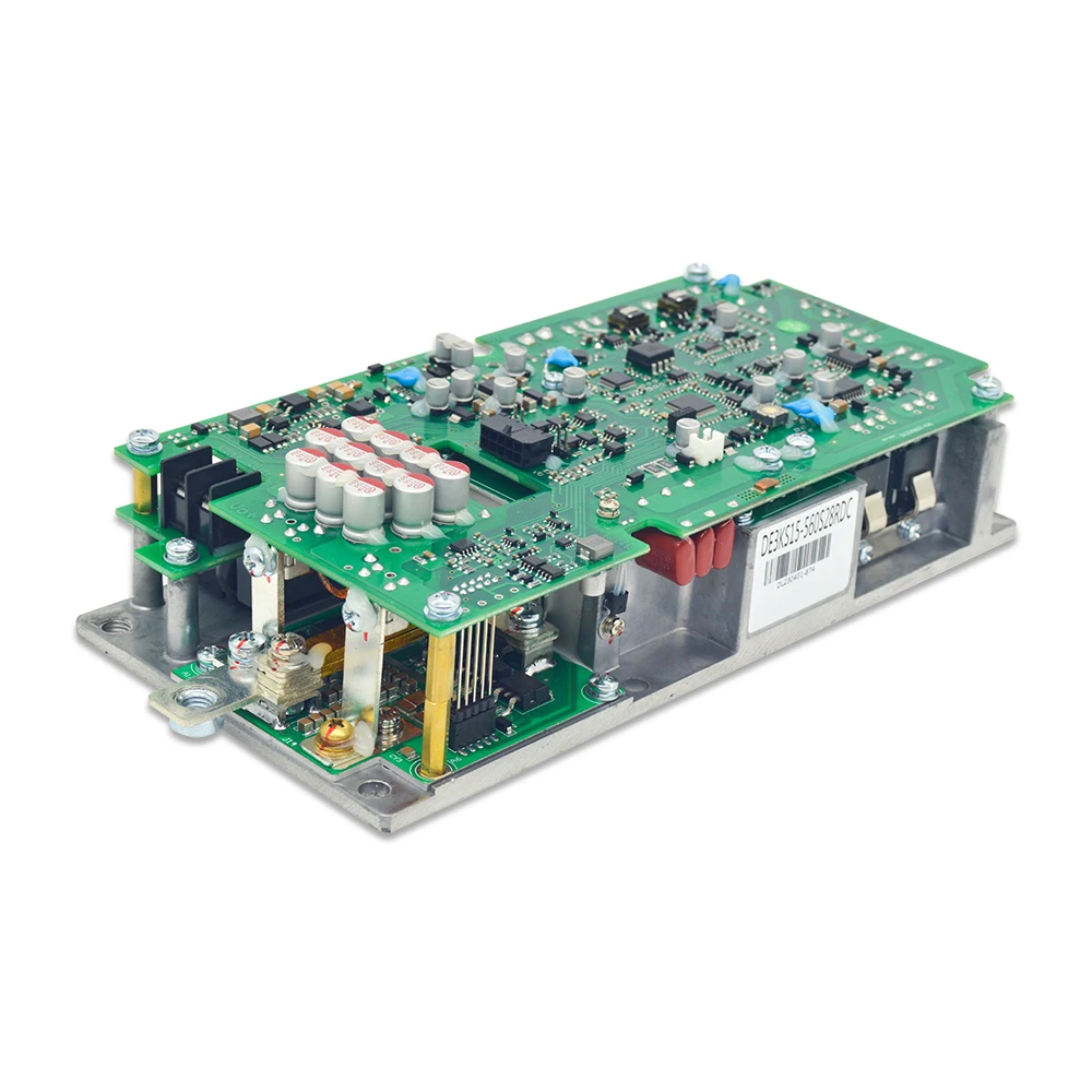 Open Frame EV DC DC Converter Module 3kW 28V Output Dilong DE3KS15-800S28RC Model DC 800V to 28V Step Down DCDC Converter