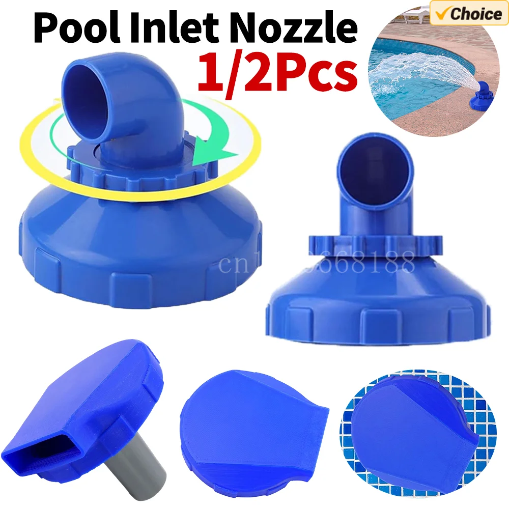 2-1Pcs Pool Inlet Nozzles Plastic Swimming Pool Nozzles Replacement Pool Nozzles Pool Return Nozzle for Intex Swimming Pool