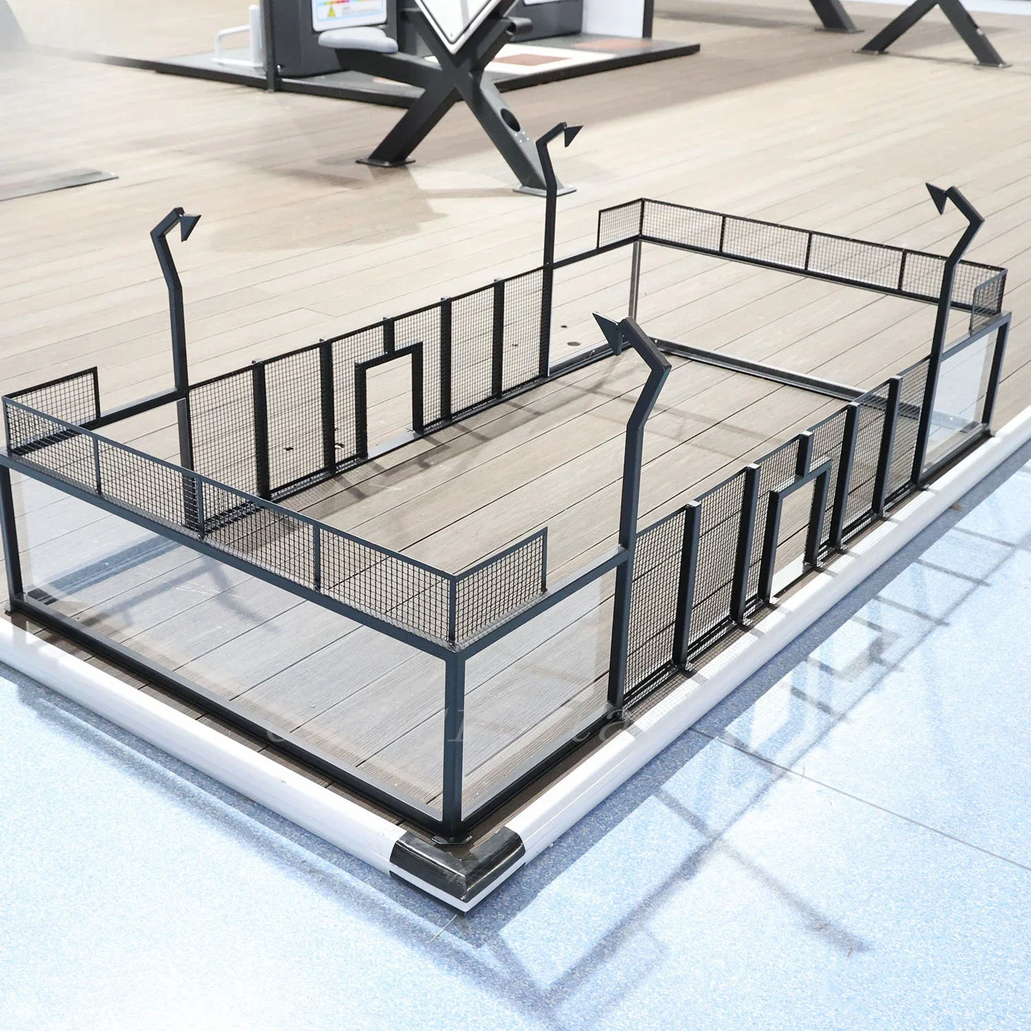 Best New arrival Panoramic Padel court  hottest Design Panoramic Padel Tennis court highly quality paddle court