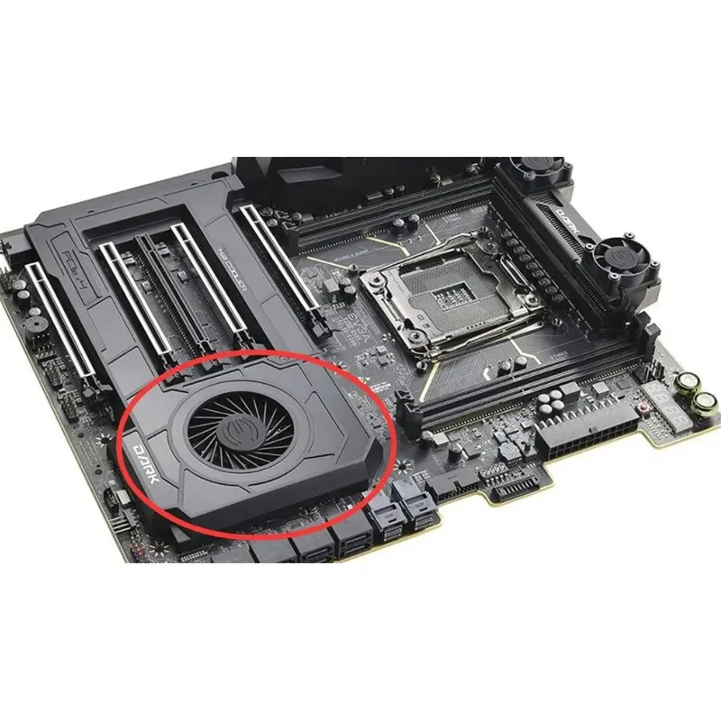for EVGA X299 Dark Motherboard Cooling Fan PLB07010S05M Replacement Part
