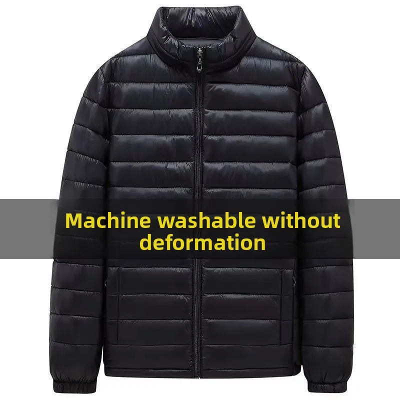 

Lightweight ort Padded Jaet Men's Cotton down Vest Hooded Stand Collar Coat Autumn Season Men's Clothing Home Faion