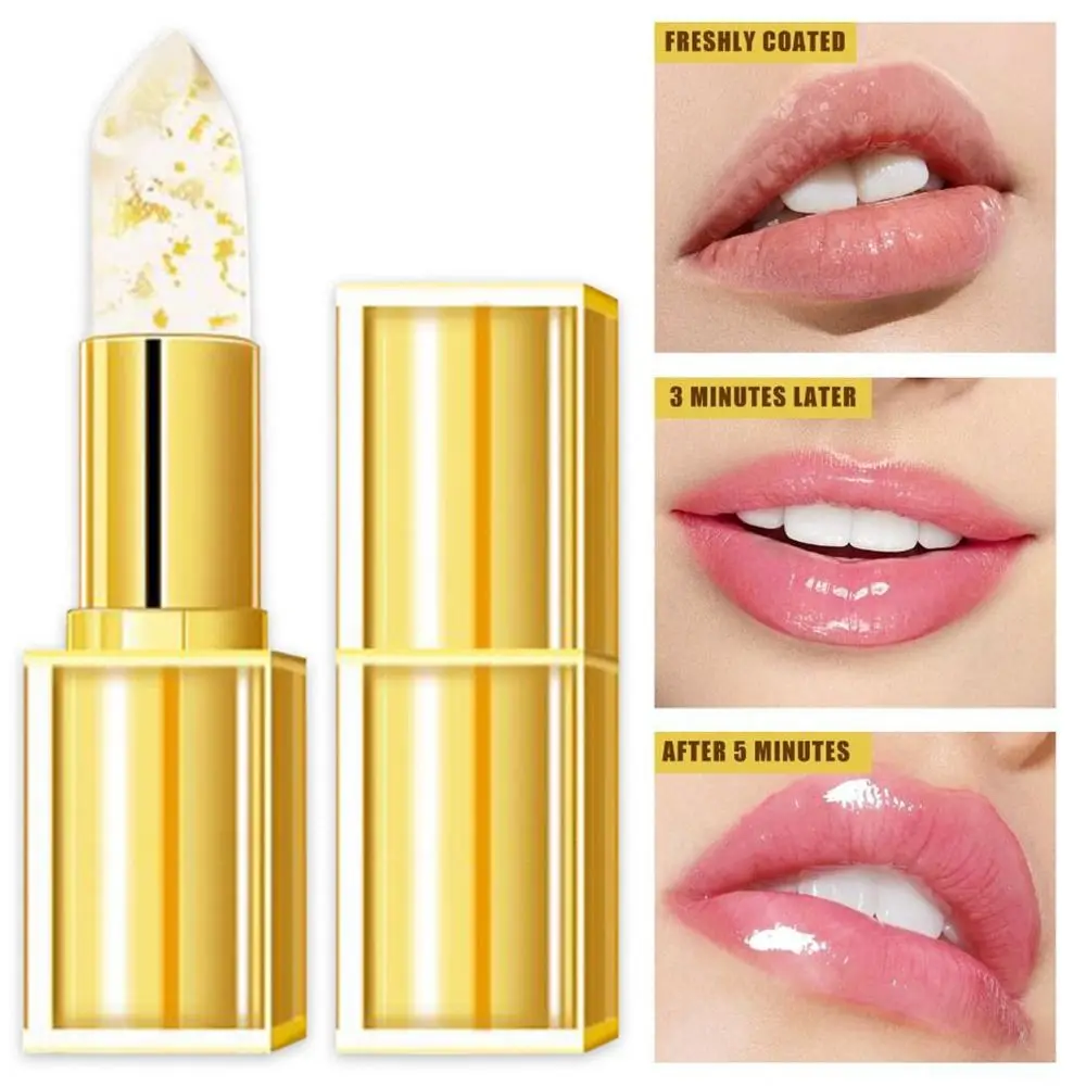 

Moisturizing Color Changing Lipstick Anti Drying Long Lasting Lip Care Cream Waterproof Remove Dead Skin Jelly Lips Gloss