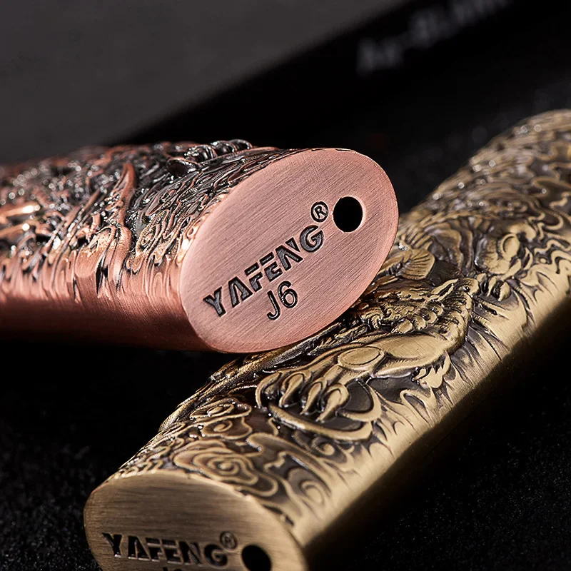 1Pc New Creative Metals Lighter Case Cover for BIC J6 Lighter Explosion-proof Lighter Sleeve