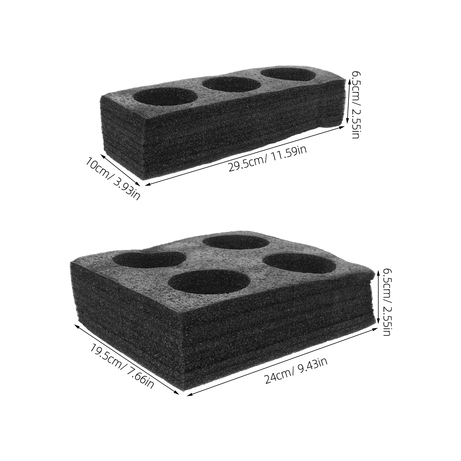 2個入りフォームカップホルダーインサート、テイクアウトカップキャリアトレイ、コーヒーキャリアプロテクター、飲料輸送用ドリンクホルダー