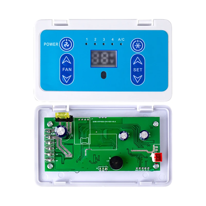 12V 24V Frequency Conversion Evaporator Control Panel and Remote Control for A/C Parking Electric Air Conditioning