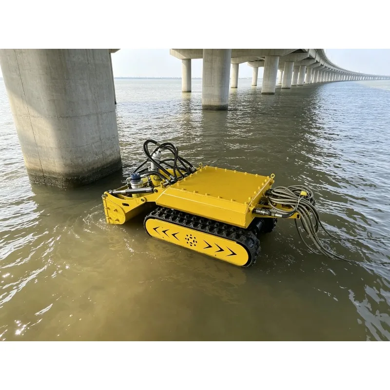 sludge removal robot Crawler Dredging Robot Sand Dredge Machine Suction Dredger Jet Suction Dredger for River Dredging