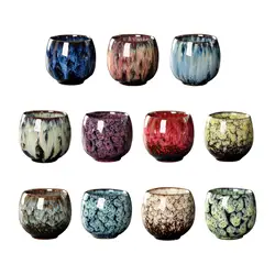 Japanese Cup Without Handles Mug for Tea Ceremony Party Cappuccino Matcha Tea