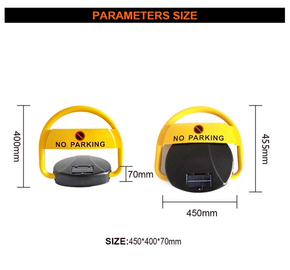 Intelligent automatic parking space management system: solar remote Bluetooth controlled private barrier gate and lock
