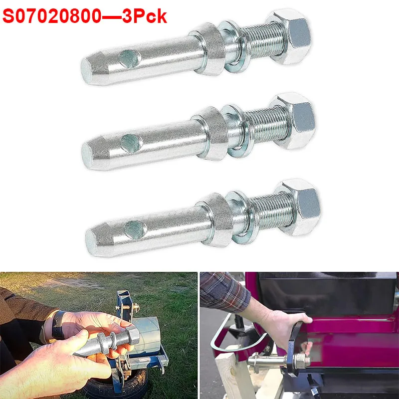 Premium S07020800 Cat 1 Draw Pin Hitch Accessories for Tractors, 3 Point Hitch Parts,5-1/2-Inch, 3 Pack