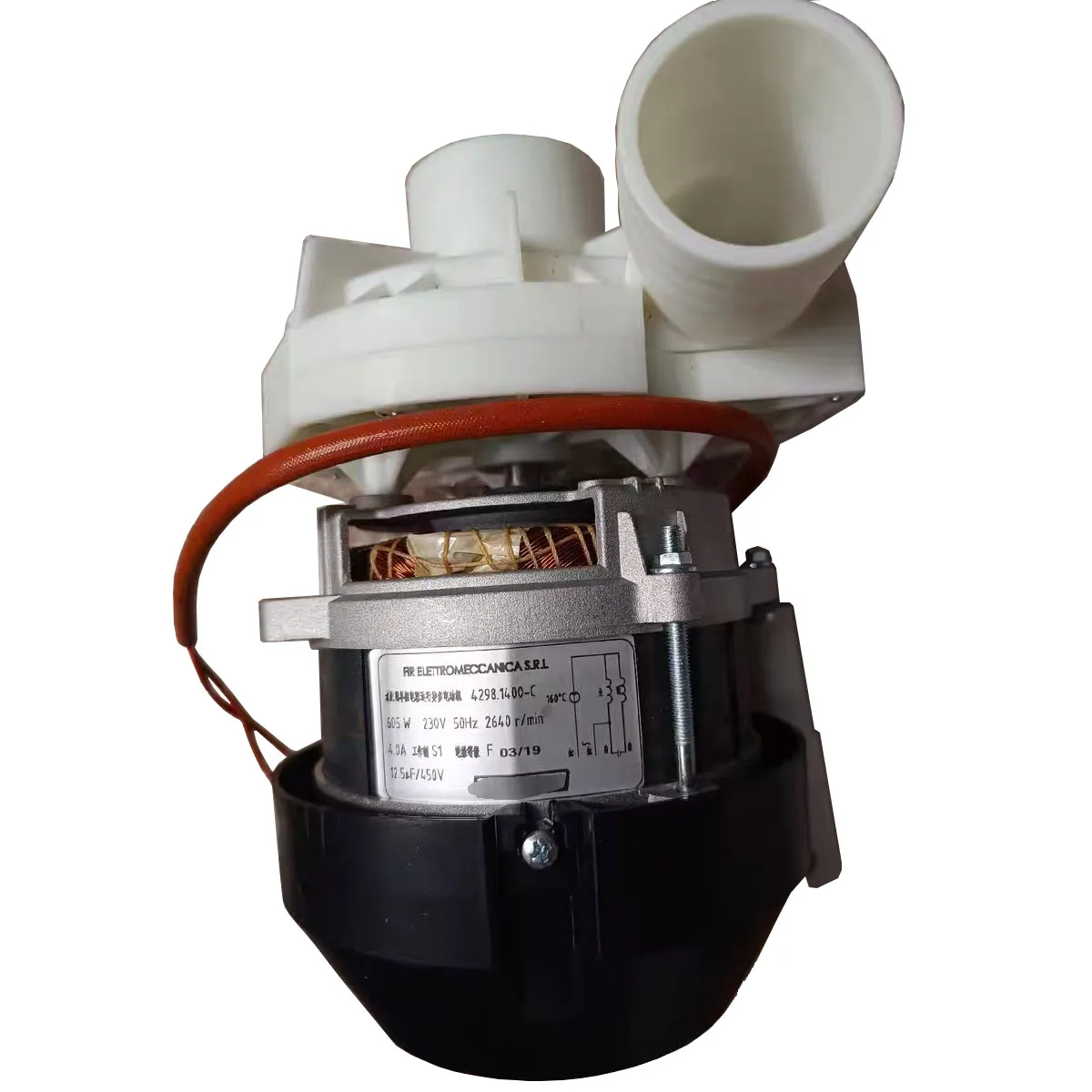 

Dishwasher Accessories 220V 605W 02-883617-001 Booster Pump Wash Pump for HOBART AM900 AM60K AM60E E60 Dishwasher Replace