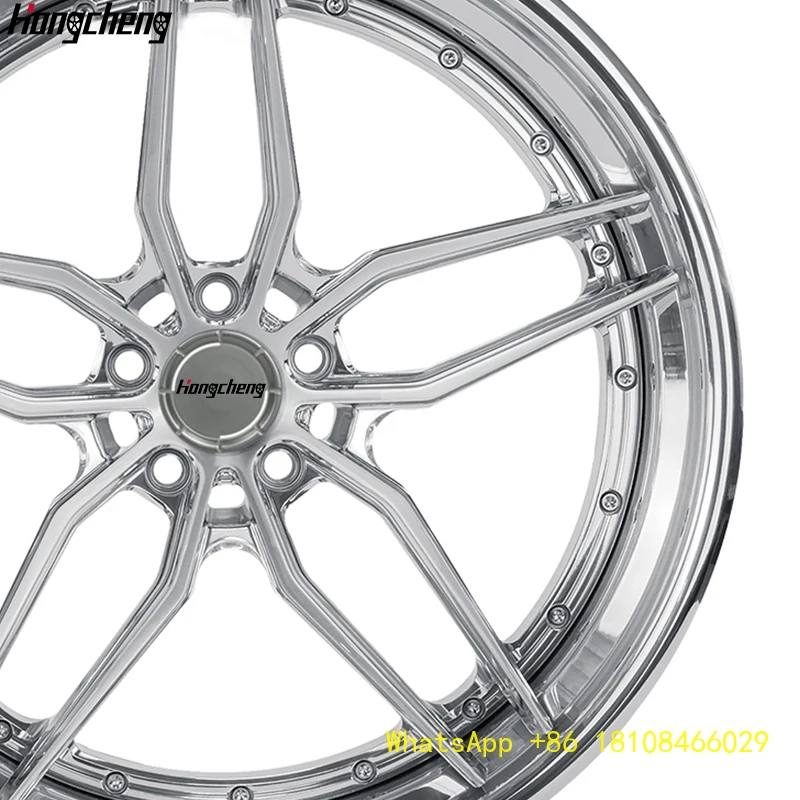 

17-24 Inch Custom Racing 2-Piece Forged Alloy Rims for Sports Passenger Cars