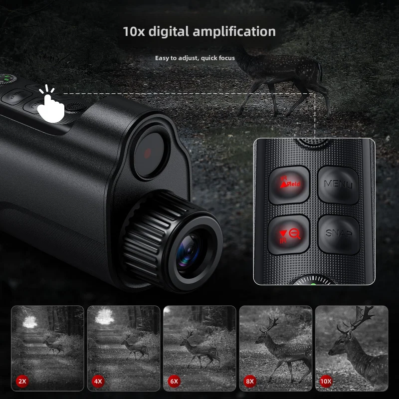 

New single-tube night vision device for outdoor use day and night4KHigh-Definition Photo and Video Telescope