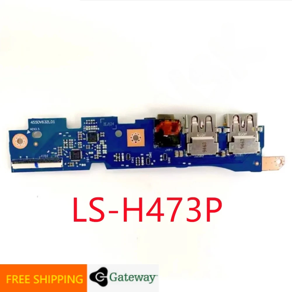 Оригинальная USB-аудиоплата для HP Pavilion Gaming 17-CD L56875-001 LS-H473P LS-L011P 455OV632L01 100% тест в порядке