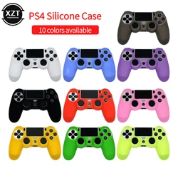 For PS4 Sony Playstation 4 Slim Controller Case Video Game Controller Accessory Soft Silicone Flexible Rubber Shell Cover