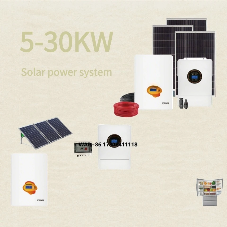 

Home Monocrystalline Silicon Solar Energy Storage System Kit with Lithium Ion Battery MPPT Controller 10 kW Capacity