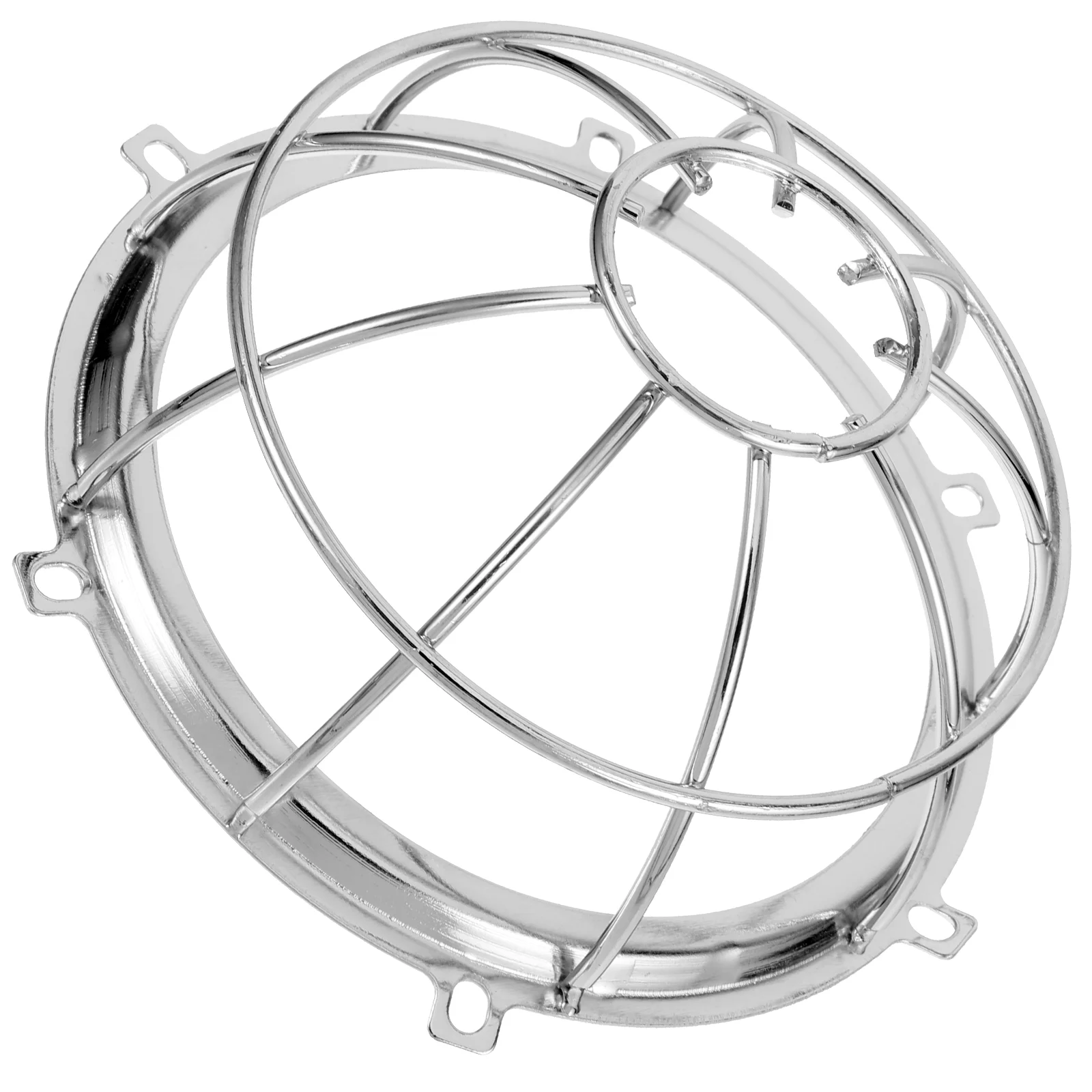 Bulb Smoke Protection Rack Plate Decorative Alarm Cover Covers for Cooking Decorate Smoking Silver