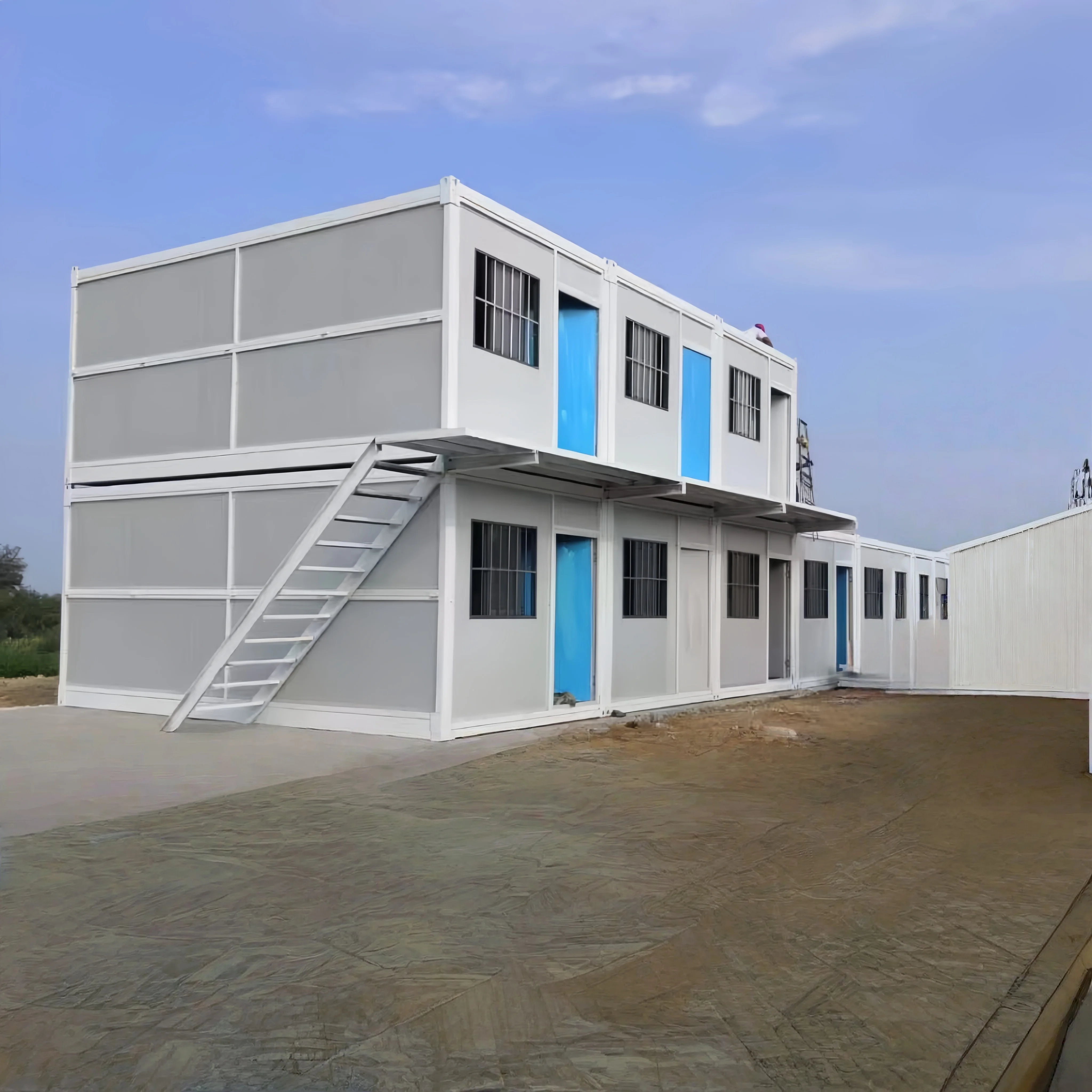 Cabina Modular móvil de 30 pies, portátil, extensible, plegable, contenedor prefabricado, hecho de Panel sándwich