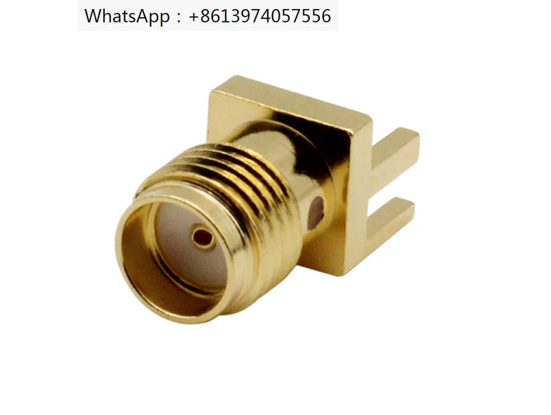 

SMA antenna base offset pin female head SMA-KE outer screw inner hole SMA-KHD offset pin RF connector with high quality 50 Pack