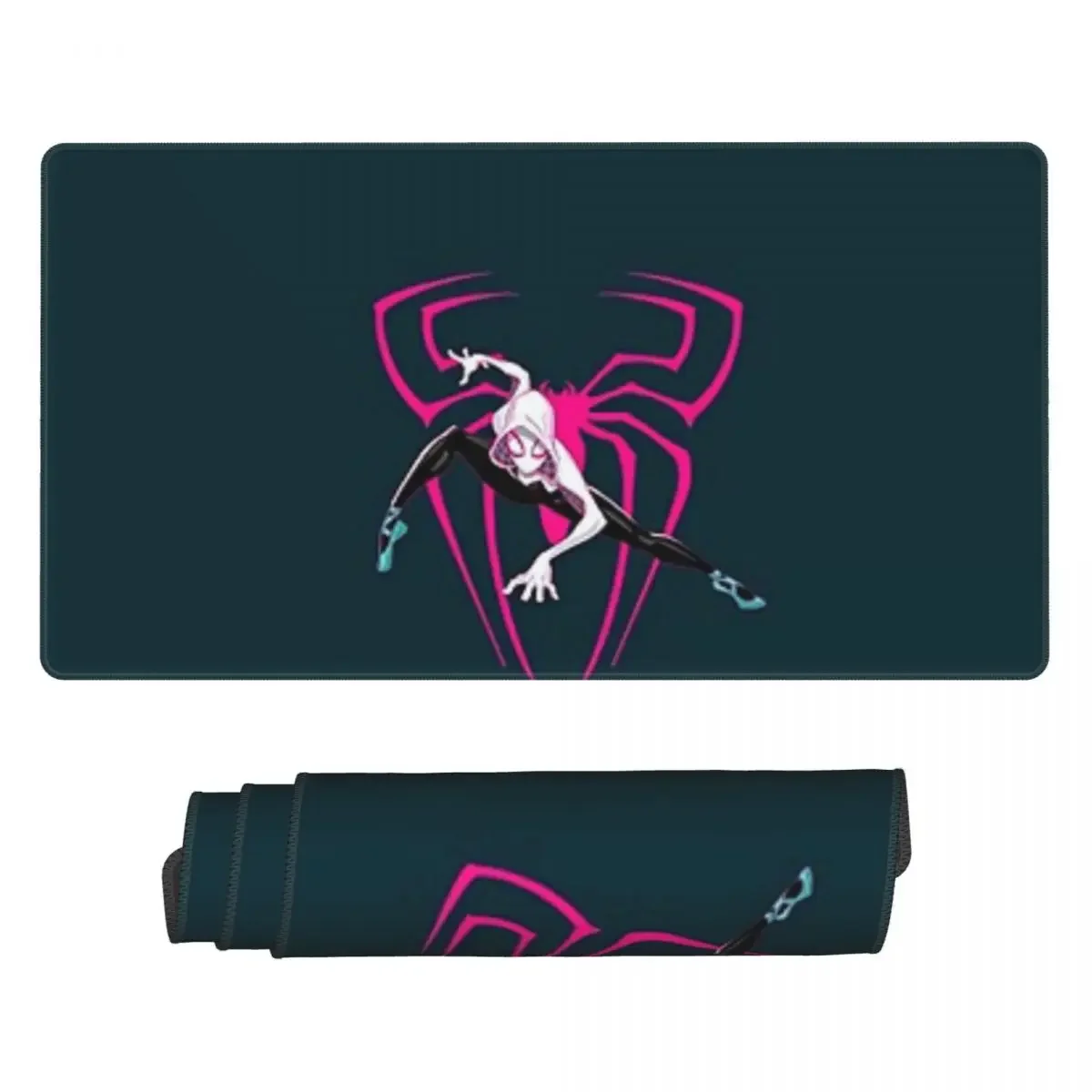 Large Mouse Pad Spider Gwen Gamer PC Laptop Mats Keyboard Carpet Computer Gaming Office Accessories Desk Mat