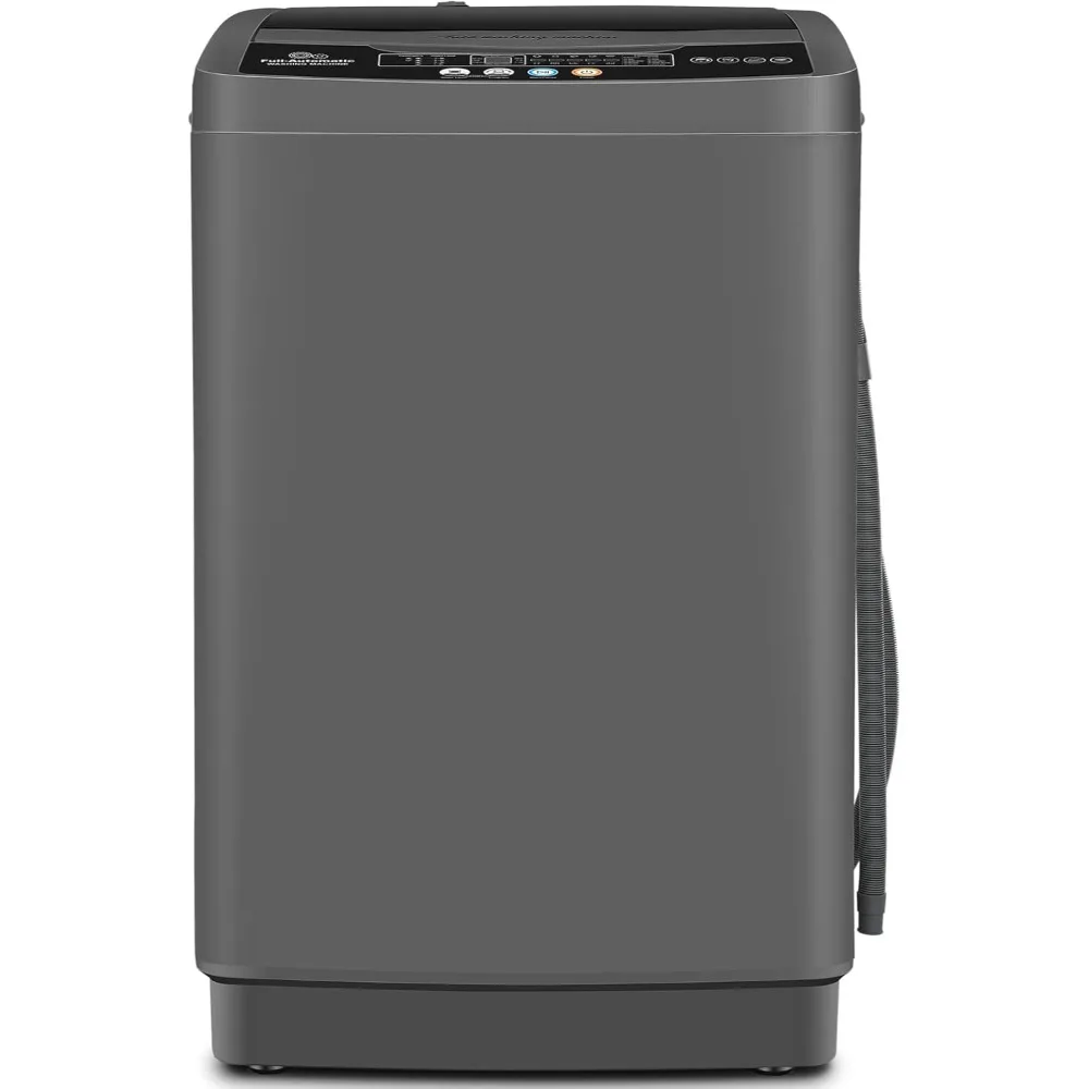 

Portable Washing Machine, 20Lbs Capacity Full-Automatic Portable Washer, 2.8Cu.ft Washer and Dryer Combo with Drain Pum