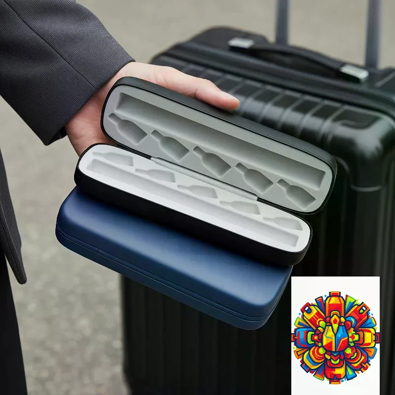 Matte Surface EVA Insulin Pen Storage Case Shockproof Hard Shell Portable Diabetic Injection Pen Holder for Daily Commute