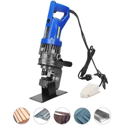 Hydraulic Punching Machine Handy Hydraulic Hole Puncher  Angle/channel Plate Copper Punching Tool