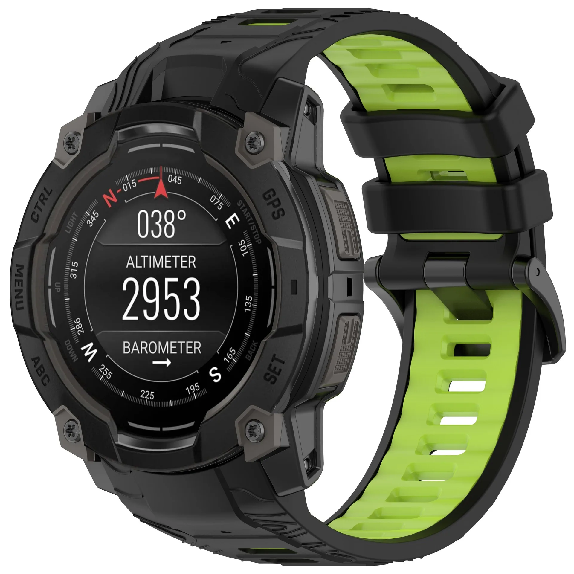 Cinturino in silicone morbido per Garmin instinto 3 45MM 50MM cinturino per orologio intelligente Per Garmin instinct3 Accessori per cinturino per orologio in due colori