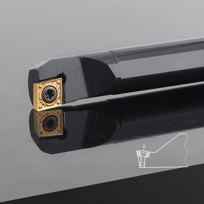 KaKarot Internal Turning Tool Holder S12M-SCLCR09 S14N-SCLCL09 S16Q-SCLCR09 S25R-SCLCL09 Carbide Inserts CCMT09 Lathe