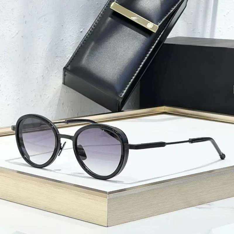 

ADiTA Christ Handcrafted Acetate Sunglasses for Men - Thick Retro Frame, Luxury Vintage Style for Outdoor Travel & Urban Fashion