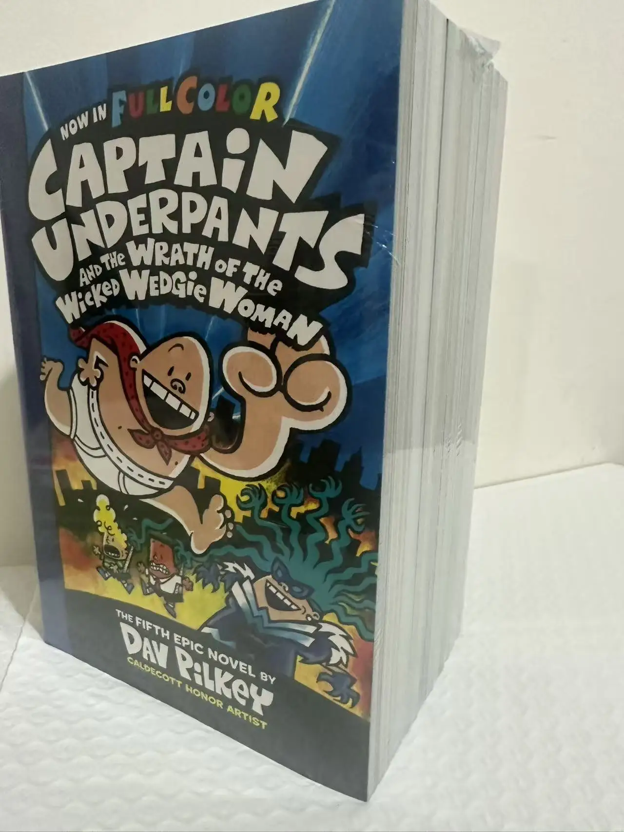 12 Books/set The Gigantic Collection of Captain Underpants By Dav