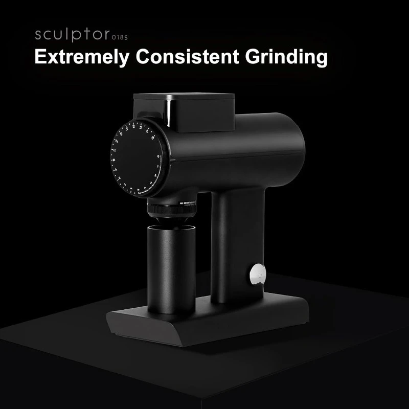 Molinillo de café de rebaba plana Sculptor 078S, molinillo de café expreso eléctrico con ajuste continuo de aspereza, adecuado para