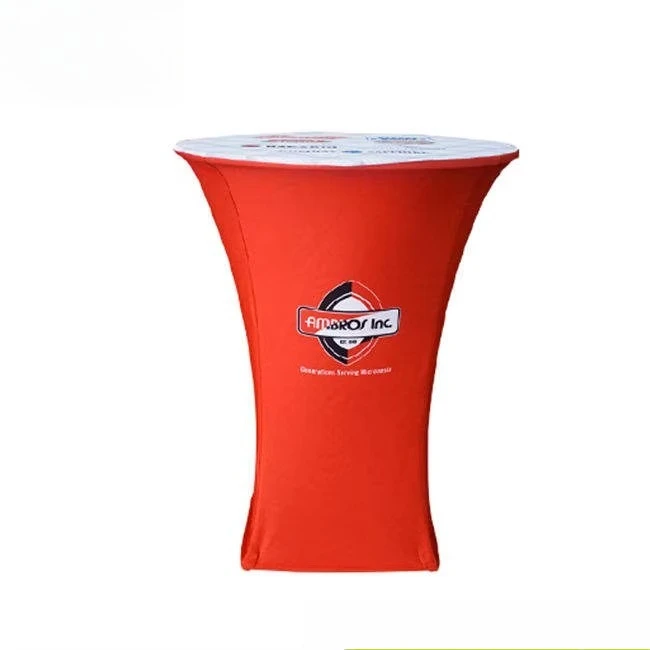 

Bar trade exhibition party table, waterproof wedding bar luminous bar chair, customized fabric packaging cocktail table
