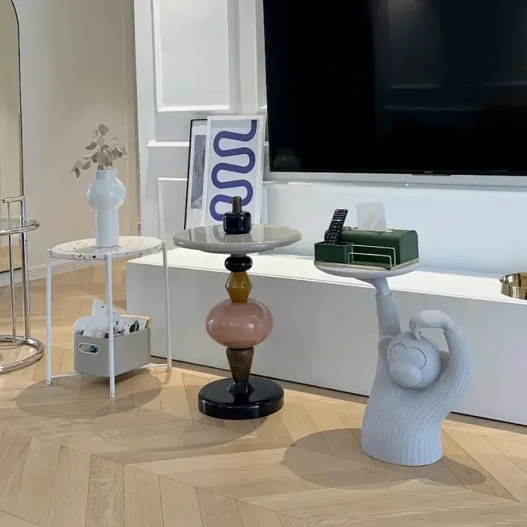 Nordic Sugar Gourd Simple Living Room Sofa Designer Creative Bedside Table