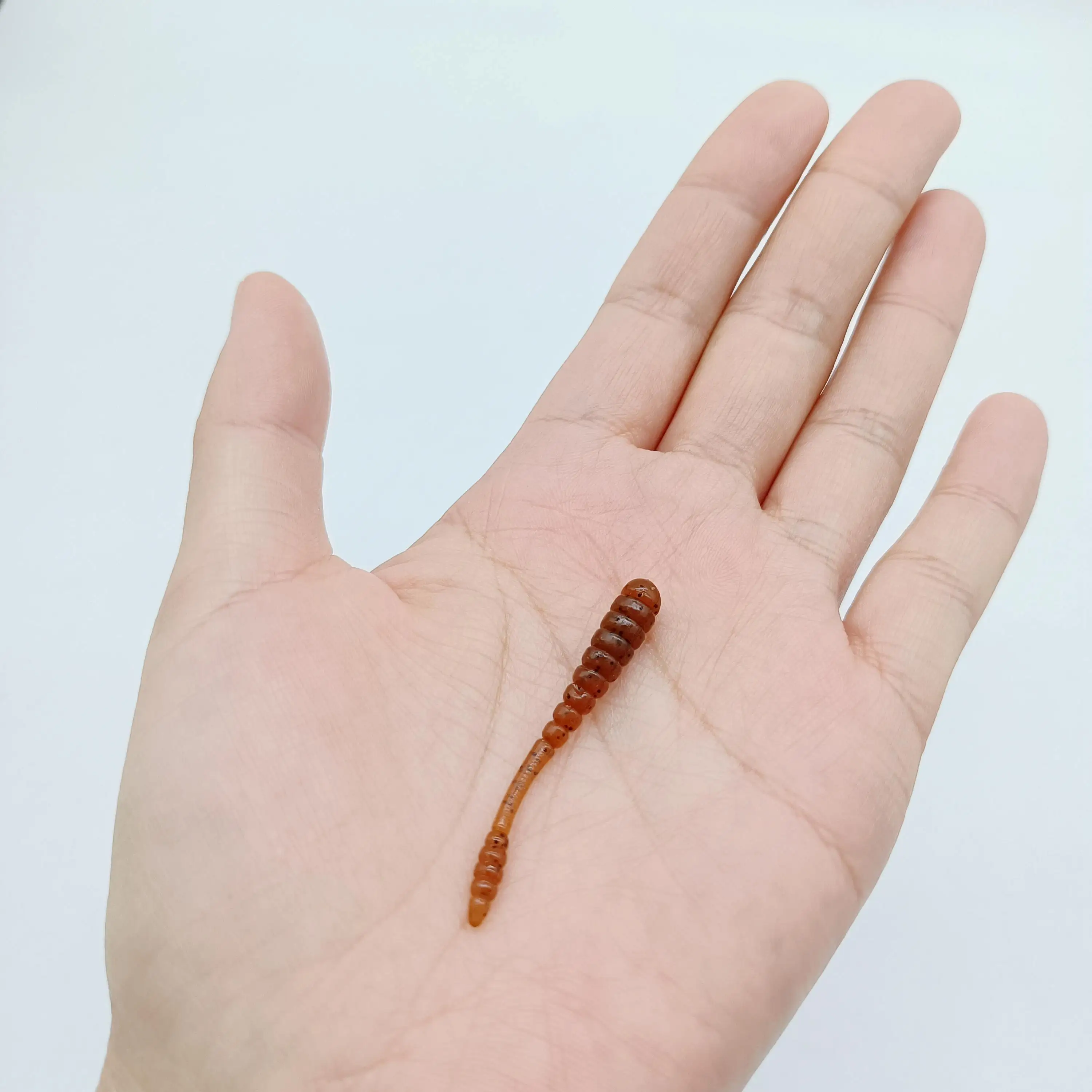 DUODUOYU 10PCS Neue Ajing Weiche Angeln Locken 48mm 0,5g Mini Kunststoff Köder Rockfishing Stream Fluss Meer künstliche Köder Angeln Locken – Detail 8