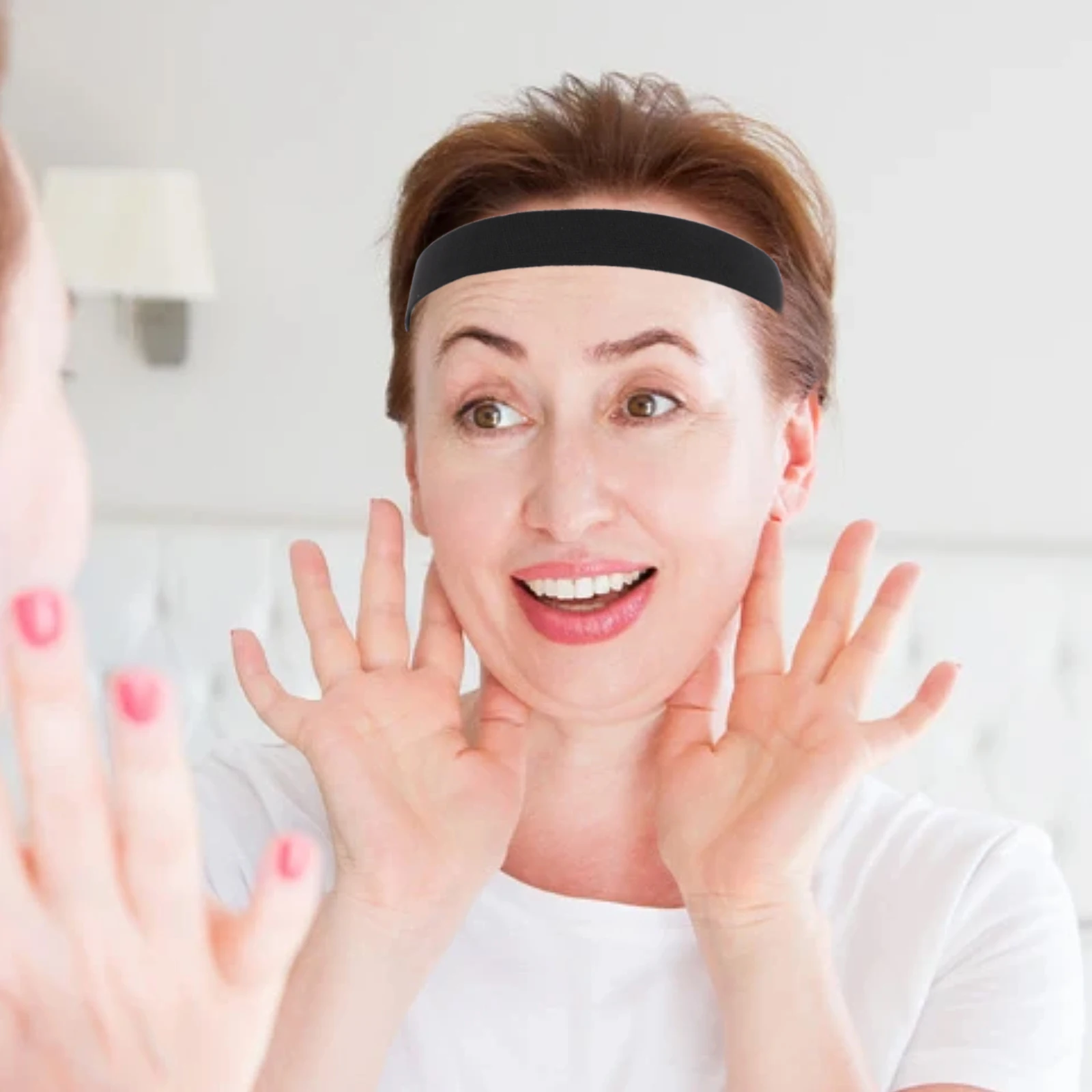 

3pcs Adjustable Band Elastic Hairband Grip Strap For Wigs Fixing Support Reusable Polyester Edges Band Lightweight