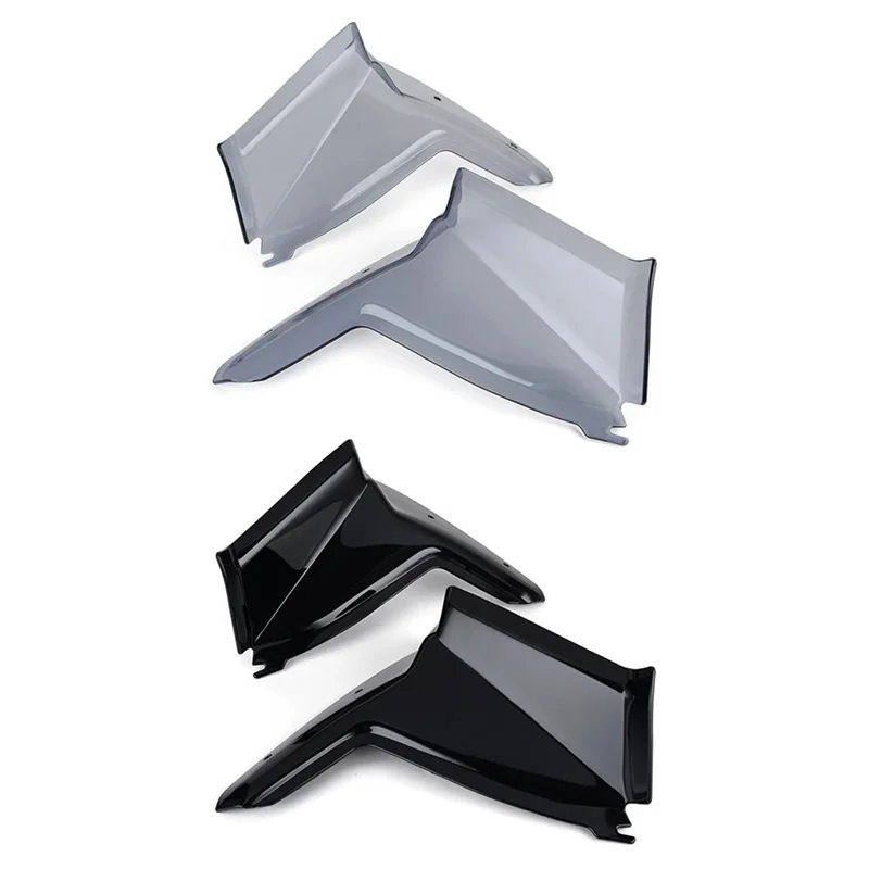 

Dependable-Motorcycle Side Handle Wind Shield Windshield For YAMAHA Tenere 700 Wind Deflector Gray