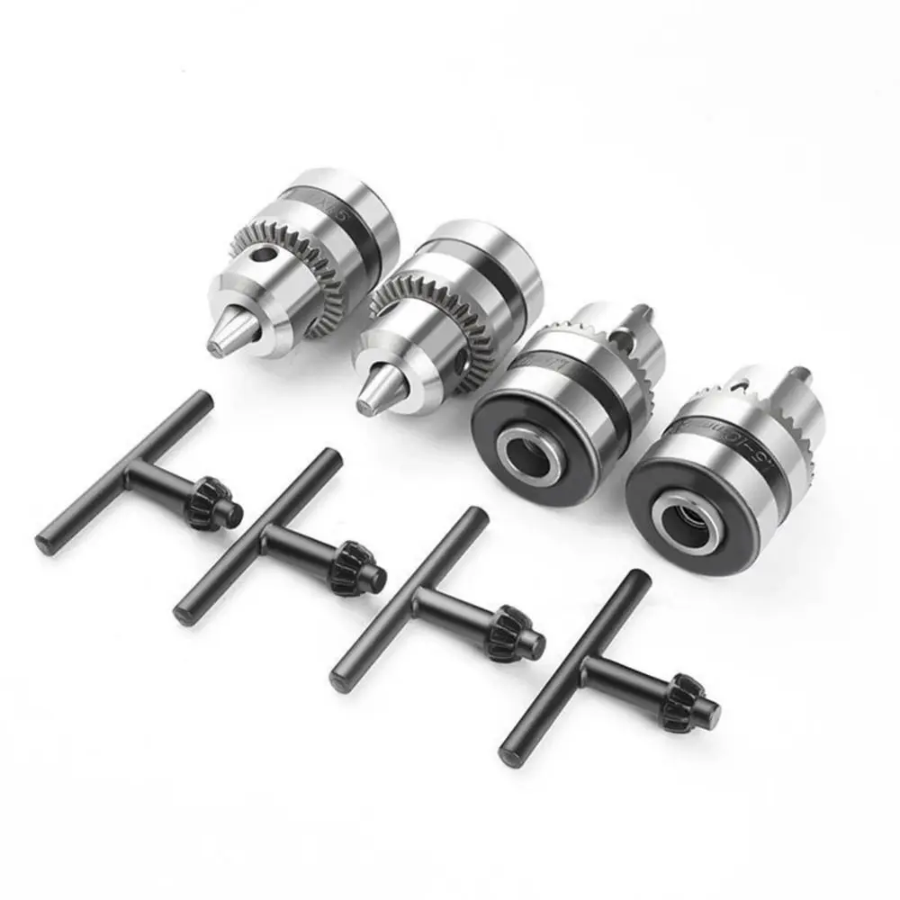 1.5-10mm Angle Grinder Adapter M10 Thread Adapter Thread Collet with Key Electric Drill Chuck Quick Change Conversion Durable