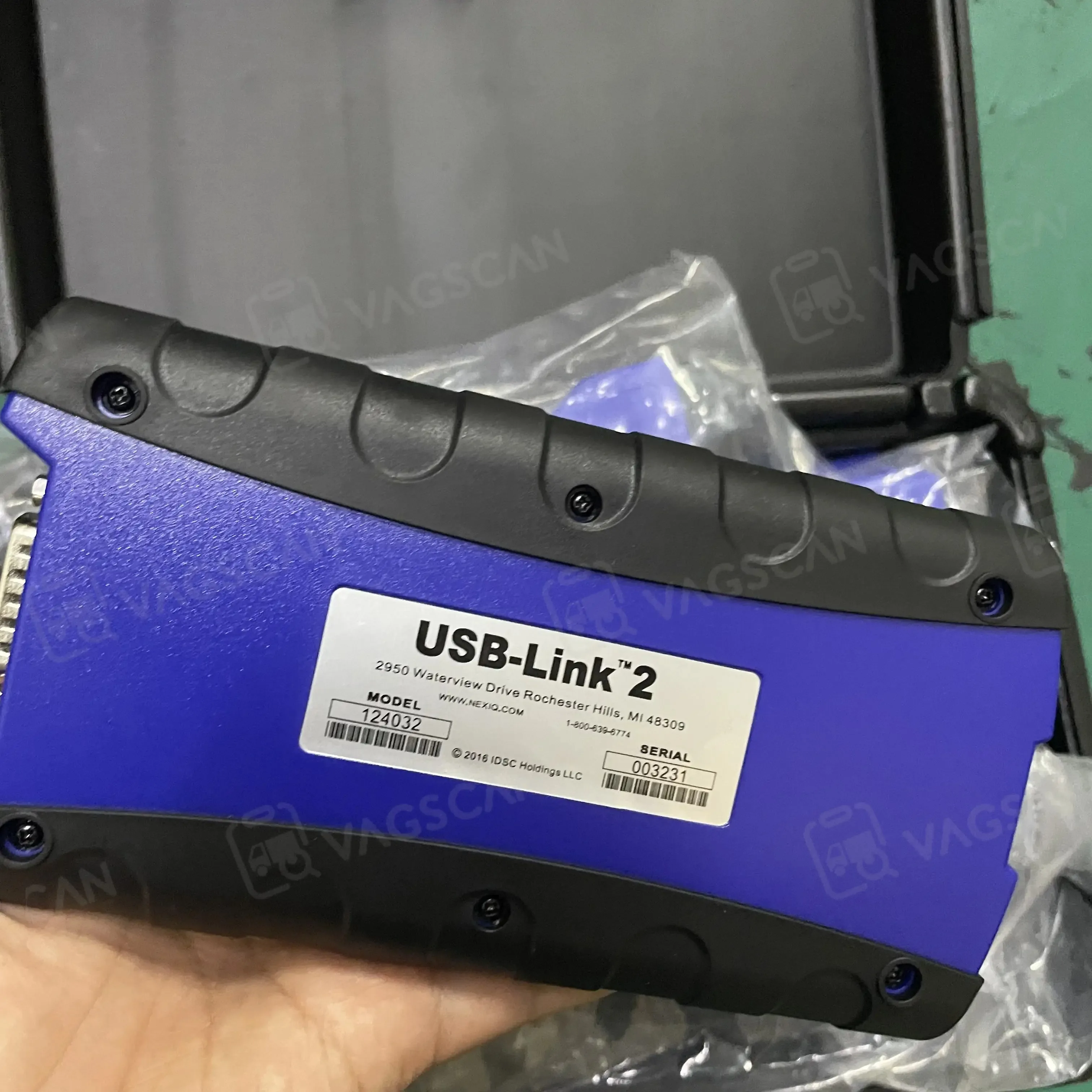 Wirgin Edinex Ⅱ型 2型 ウィルギン エディネックス 動作確認済 Nexiq-2 USB Link 2 USB Link Bluetooth for Diesel Truck Interface