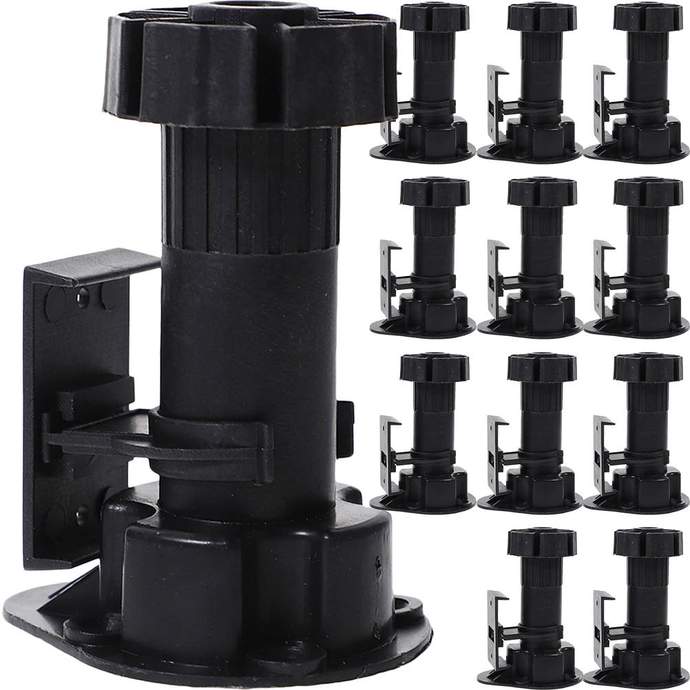 

12Pcs Heavy Duty Adjustable Leveling Feet Furniture Leg Levelers Easy Install Table Chair Cupboard Adjustable Leveling Feet