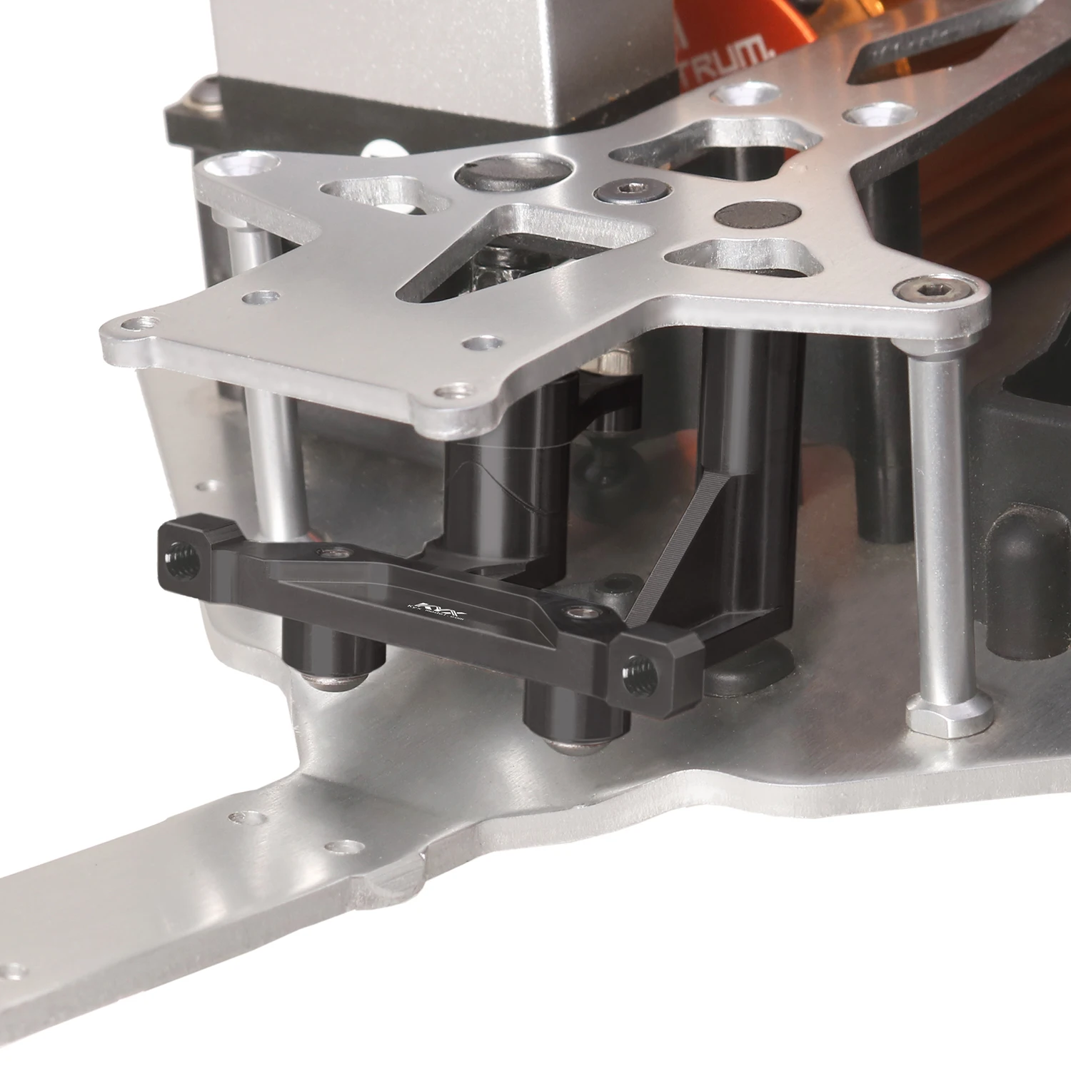 KYX Racing – ensemble de servomoteurs de direction avant en aluminium, pièces de mise à niveau, accessoires pour voiture RC Losi 1/10 Ford F100 Baja Rey 2.0