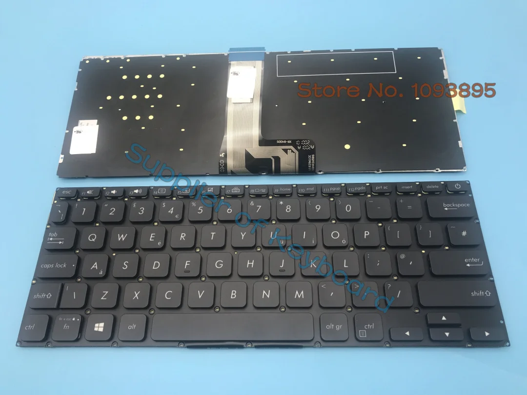 

New For ASUS A412 A412DK A412DA A412FA A412UB A412UF X412 X412F X412FA X412U X412UA X412UB UK/Spanish/French Keyboard