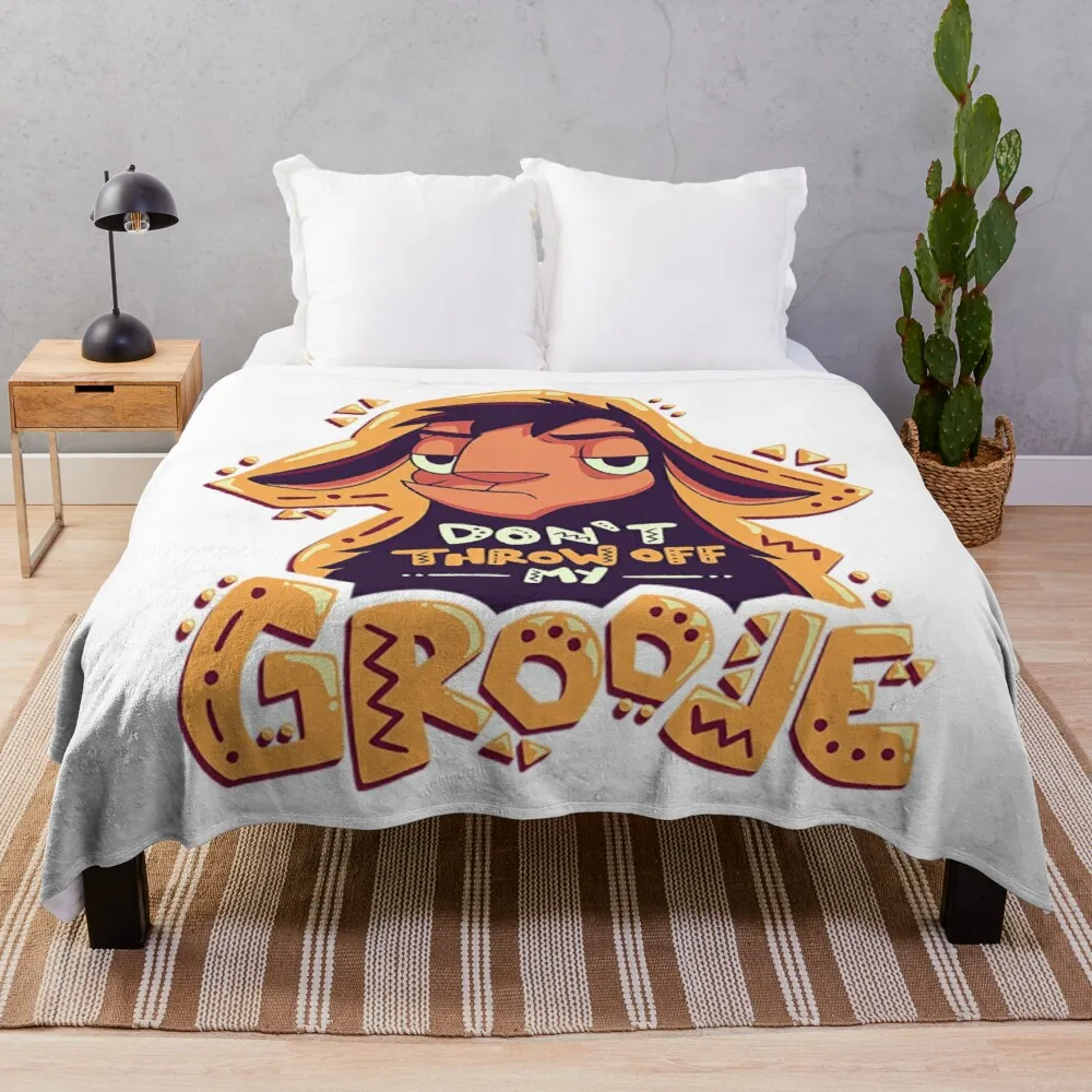 

Kuzco T-ShirtDont Throw Off My Groove __ Llama Kuzco, Cartoon Emperor, Alpaca Throw Blanket Comforter Blanket