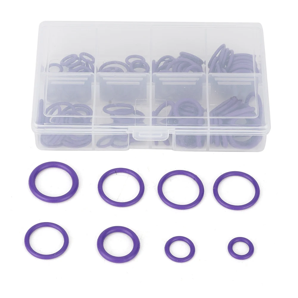 145Pcs Automotive A/C System O-Ring  Set Car Air Conditioner Vehicle Kit Accessory A/C O-Ring Car Air Conditioner Accessory