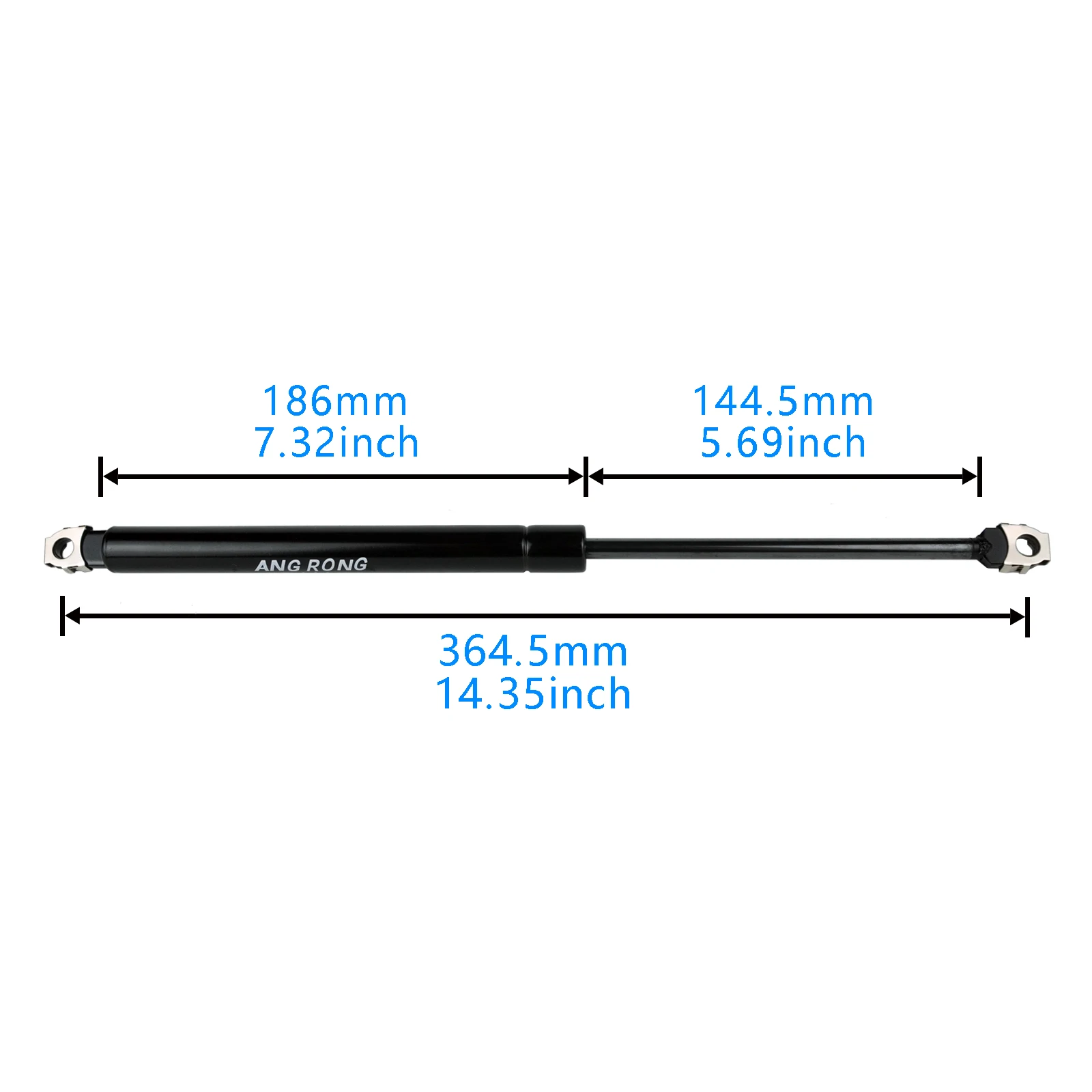 2x Rear Upper Tailgate Boot Lifter Gas Struts For BMW 5 Series Saloon E34 Without Spoiler Model 1987-1995 OE 51248110327