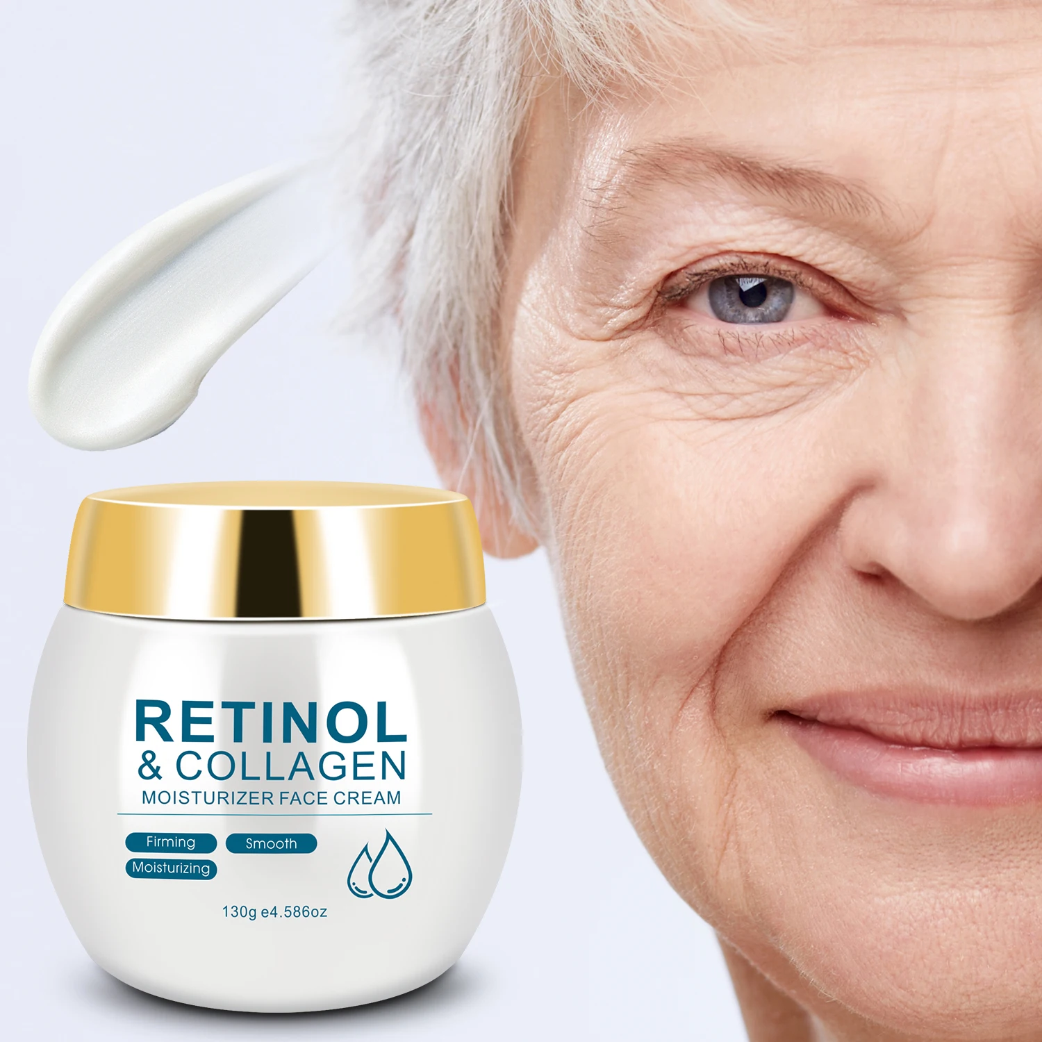 Retinol Moisturizing Cream Firms & Smooths Make the Skin Appear Lighter, Brighter, or More Radiant - view 3