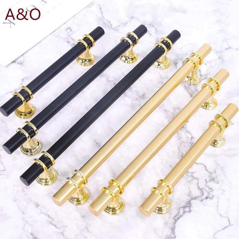 

Handles Drawer Cabinet Furniture Kitchen Handles for Cabinet Knob Door Drawer Furniture Kitchen Knob Modern Simple Golden Silver