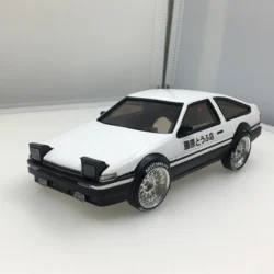 Plastik ABS początkowa D AE86 obudowa samochodu obudowa nadwozia 90mm rozstaw osi dla samochodu RC mini-q HGD1 DRZ Kyosho mini-z